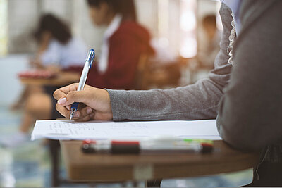 Berufssprachkurs-Schüler*innen übergeben "Staffelstab"