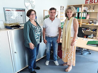 Besuch von der Agentur für Arbeit-1