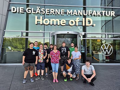 Besuch der Gläserne Manufaktur VW Dresden-1