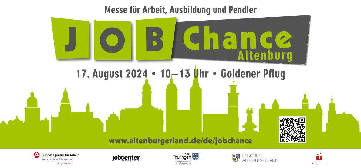 Messe JOB CHANCE Altenburg - Wir sind dabei!-1